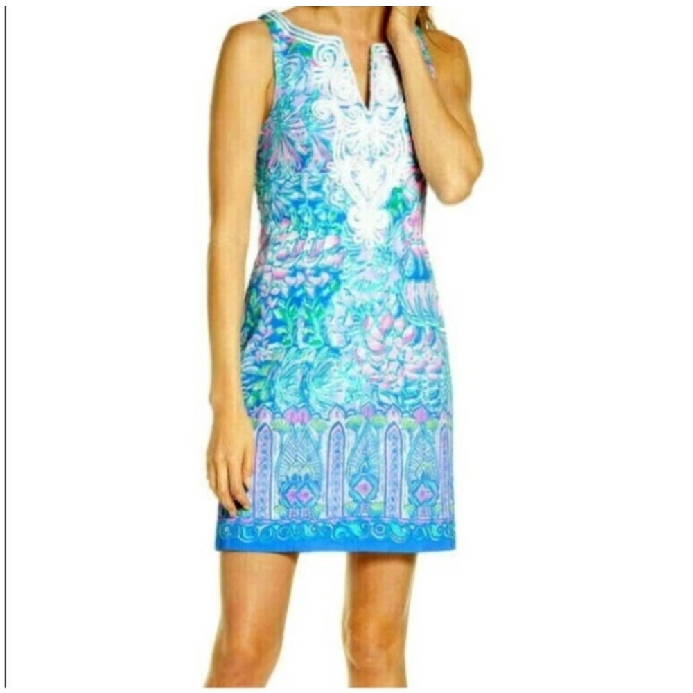 Lilly‎ Pulitzer Brand Gabby Stretch Shift Dress Size 0